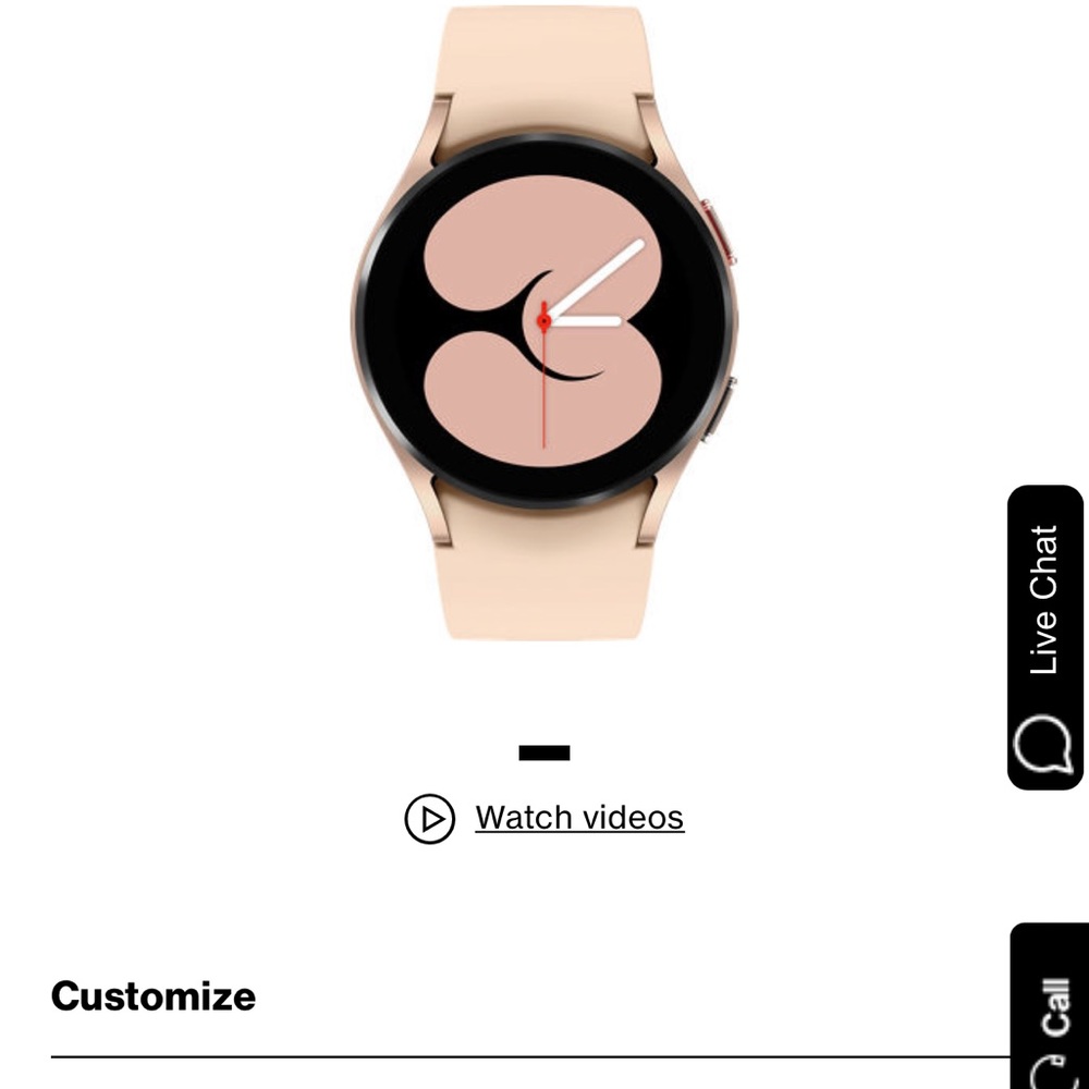 Samsung watch like new comes with charger in box . I only used for a few weeks.